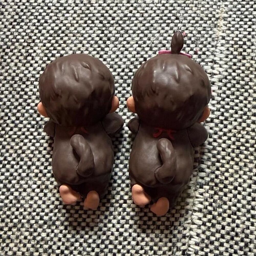 Sonny-angel Brown and Pink Dolls-accessories